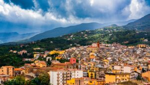 Sandy Italian town